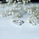 2 Carat Lab Grown Diamond Wedding Engagement Ring Set IGI Certified Lab - ( E-VS1 ) - Rosec Jewels