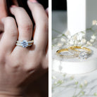 Rosec Jewels-IGI Certified 2 Carat Lab Grown Diamond Engagement Ring with Enhancer
