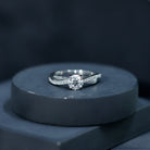 IGI Graded 1 Carat Lab Grown Diamond Solitaire Engagement Ring Lab - ( E-VS1 ) - Rosec Jewels