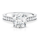 Rosec Jewels-IGI Documented Solitaire Lab Grown Diamond 3 Carat Engagement Ring