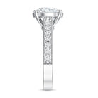 Rosec Jewels-IGI Authenticated 4 Carat Lab Grown Diamond Classic Engagement Ring