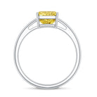 Rosec Jewels-IGI Certified 3 Carat Lab Grown Yellow Diamond Radiant Cut Engagement Ring