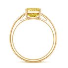 Rosec Jewels-IGI Certified 3 Carat Lab Grown Yellow Diamond Radiant Cut Engagement Ring