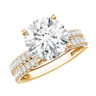 Rosec Jewels-4 Carat IGI Authenticated Lab Grown Diamond Wedding Ring Set for Women