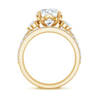 Rosec Jewels-IGI Documented 3 Carat Lab Grown Diamond Bridal Ring Set