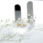 Marquise Cut Lab Grown Diamond Bridal Ring Set for Her Lab - ( EF-VS ) - Rosec Jewels