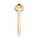 Rosec Jewels-Lab Created Ruby Infinity Promise Ring