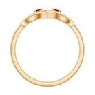 Rosec Jewels-Lab Created Ruby Infinity Promise Ring