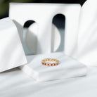 Certified Natural Princess Cut Ruby Eternity Ring with Moissanite AAA - Rosec Jewels