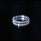 Prong Set Moissanite Eternity Wedding Band Ring for Women D-VS1 - Rosec Jewels