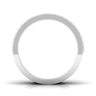 Rosec Jewels-Designer Round and Baguette Cut Zircon Wedding Band