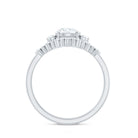 Vintage Inspired Moissanite 3 Piece Wedding Ring Sets D-VS1 - Rosec Jewels