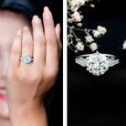 Huge 4 Carat Lab Grown Diamond Solitaire Engagement Ring IGI Verified Lab - ( E-VS1 ) - Rosec Jewels