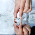 Huge 4 Carat Lab Grown Diamond Solitaire Engagement Ring IGI Verified Lab - ( E-VS1 ) - Rosec Jewels