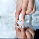 Huge 4 Carat Lab Grown Diamond Solitaire Engagement Ring IGI Verified Lab - ( E-VS1 ) - Rosec Jewels