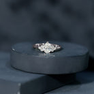 1 Carat Lab Grown Pear Diamond Engagement Ring IGI Certified Lab - ( E-VS1 ) - Rosec Jewels