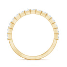Rosec Jewels-Baguette Cut Diamond Stackable Ring in Shared Prong Setting