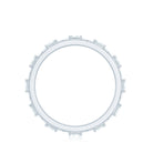 0.50 CT Diamond Full Eternity Stackable Ring Natural - ( HI-SI ) - Rosec Jewels