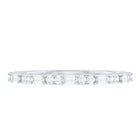0.50 CT Diamond Full Eternity Stackable Ring Natural - ( HI-SI ) - Rosec Jewels