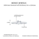 Rosec Jewels-Diamond Heart Shape Promise Ring for Her
