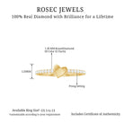 Rosec Jewels-Diamond Heart Shape Promise Ring for Her