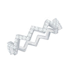 Rosec Jewels-Minimal Diamond Zig Zag Eternity Band Ring