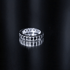 Rosec Jewels-2.25 CT Black Spinel Eternity Band Ring