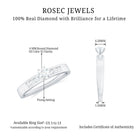 Rosec Jewels-Natural Diamond Solitaire Engagement Ring for Women