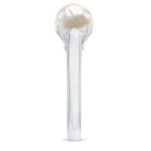 Freshwater Pearl Solitaire with Diamond Ring AAA - Rosec Jewels