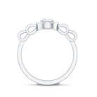 Lab Grown Diamond Minimal Engagement Ring For Her Lab - ( EF-VS ) - Rosec Jewels