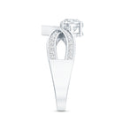 Rosec Jewels-Certified Lab Grown Diamond Designer Solitaire Engagement Ring