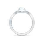 Rosec Jewels-Certified Lab Grown Diamond Designer Solitaire Engagement Ring