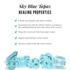 Rosec Jewels-Certified 1 Carat Sky Blue Topaz Oval Engagement Ring with Moissanite Halo