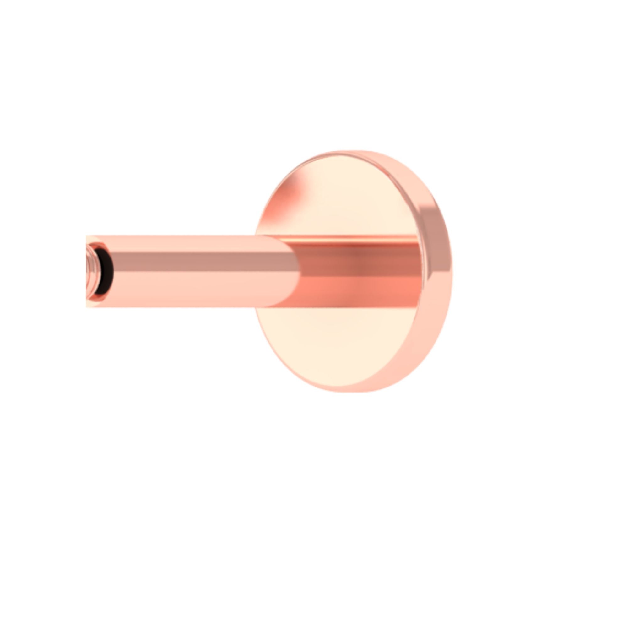 Flat Back Closure for Gold Earring [ Non - Returnable] - Rosec Jewels